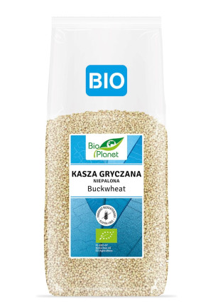 BIO PLANET Kasza gryczana niepalona bezglutenowa Bio 1kg - Studio Zielarskie