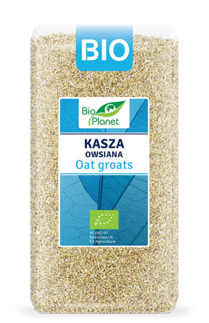 BIO PLANET Kasza owsiana bio 500g - Studio Zielarskie