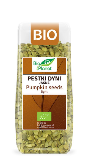 BIO PLANET Pestki dyni jasne Bio 150g - Studio Zielarskie