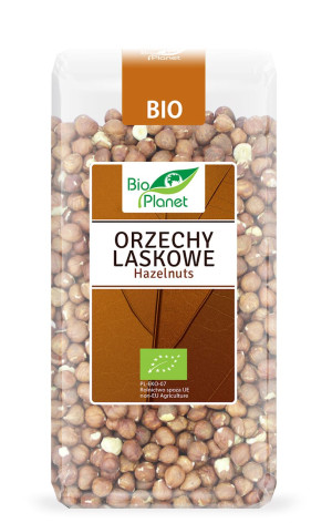 BIO PLANET Orzechy laskowe Bio 350g - Studio Zielarskie