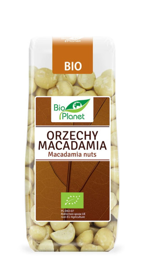 BIO PLANET Orzechy macadamia Bio 200g - Studio Zielarskie