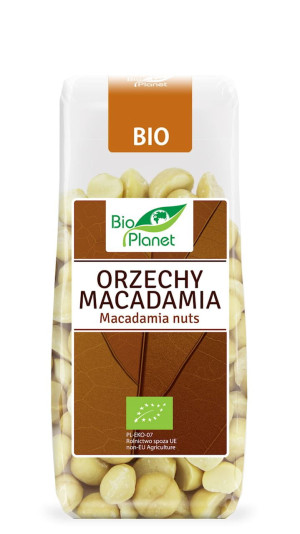 BIO PLANET Orzechy macadamia Bio 75g - Studio Zielarskie