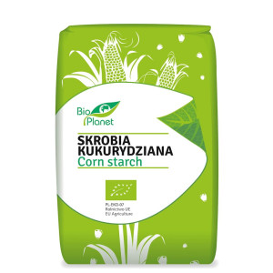 BIO PLANET Skrobia kukurydziana Bio 400g - Studio Zielarskie