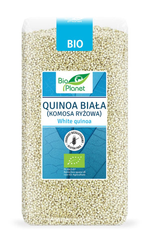 BIO PLANET Quinoa biała (komosa ryżowa) bezglutenowa Bio 500g - Studio Zielarskie