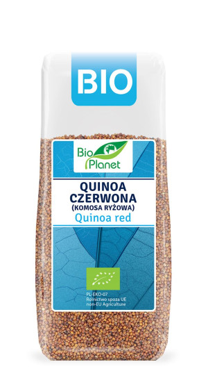 BIO PLANET Quinoa czerwona (komosa ryżowa) Bio 250g - Studio Zielarskie