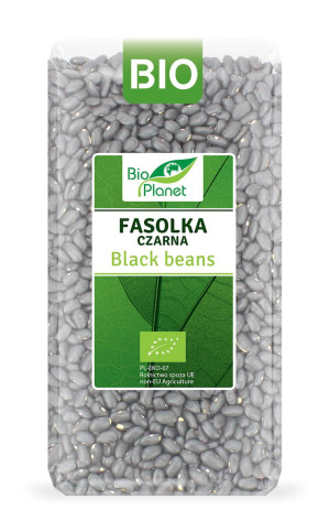 BIO PLANET Fasolka czarna Bio 500g - Studio Zielarskie
