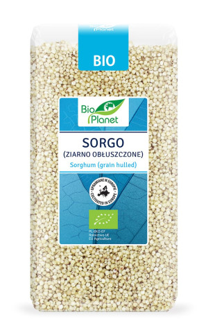 BIO PLANET Sorgo (ziarno obłuszczone) Bio 500g - Studio Zielarskie
