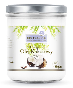 BIO PLANET Olej kokosowy virgin Bio 400ml - Studio Zielarskie