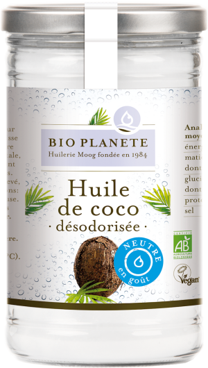 BIO PLANET Olej kokosowy bezwonny Bio 950ml - Studio Zielarskie