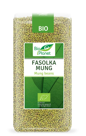 BIO PLANET Fasolka mung Bio 400g - Studio Zielarskie
