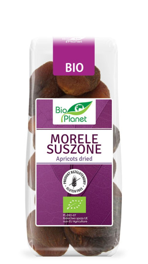 BIO PLANET Morele suszone bezglutenowe Bio 150g - Studio Zielarskie