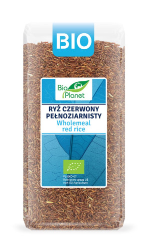 BIO PLANET Ryż czerwony pełnoziarnisty Bio 400g - Studio Zielarskie