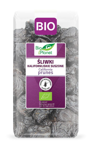 BIO PLANET Śliwki kalifornijskie suszone bezglutenowe Bio 400g - Studio Zielarskie