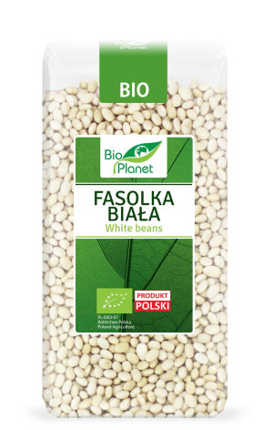 BIO PLANET Fasolka biała Bio 400g - Studio Zielarskie