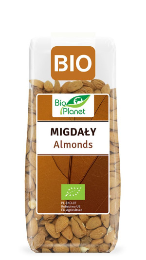 BIO PLANET Migdały Bio 100g - Studio Zielarskie