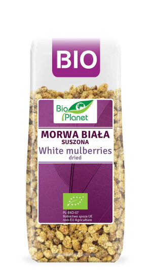 BIO PLANET Morwa biała suszona Bio 100g - Studio Zielarskie
