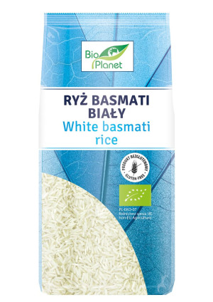 BIO PLANET Ryż basmati biały bezglutenowy Bio 500g - Studio Zielarskie