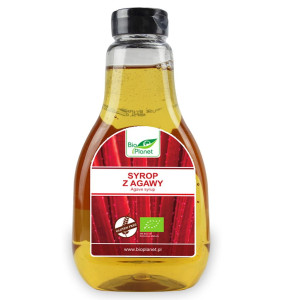 BIO PLANET Syrop z agawy bezglutenowy Bio 660g (478 ml) - Studio Zielarskie