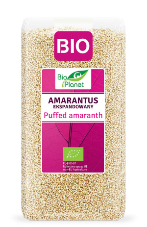 BIO PLANET Amarantus ekspandowany Bio 100g - Studio Zielarskie