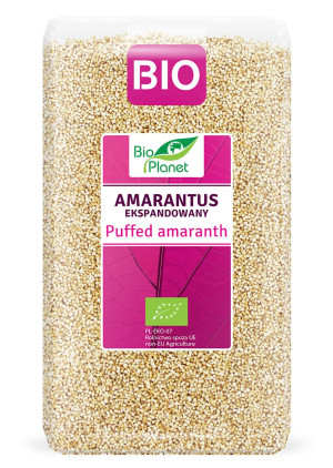BIO PLANET Amarantus ekspandowany Bio 150g - Studio Zielarskie