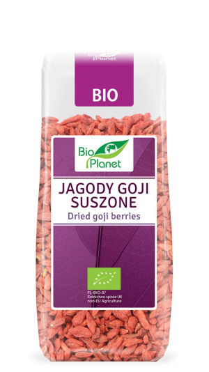 BIO PLANET Jagody goji suszone Bio 100g - Studio Zielarskie