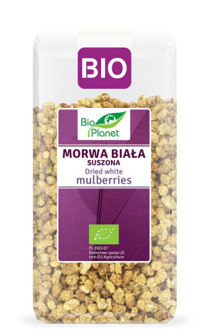BIO PLANET Morwa biała suszona Bio 250g - Studio Zielarskie