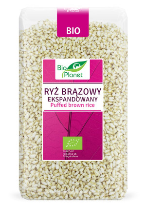 BIO PLANET Ryż brązowy ekspandowany Bio 150g - Studio Zielarskie