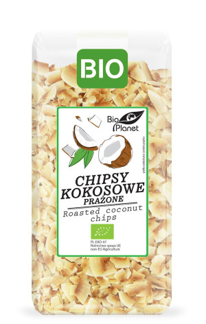 BIO PLANET Chipsy kokosowe prażone Bio 150g - Studio Zielarskie