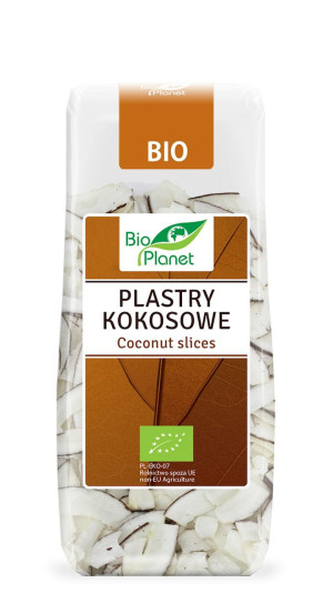 BIO PLANET Plastry kokosowe Bio 100g - Studio Zielarskie