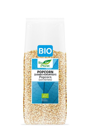 BIO PLANET Popcorn (ziarno kukurydzy) Bio 400g - Studio Zielarskie