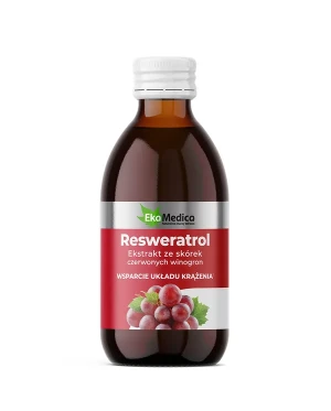 EKA MEDICA Resweratrol płyn 250 ml - Studio Zielarskie