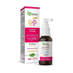 EKA Witaminy Junior ADEK MK7 spray 30ml - Studio Zielarskie