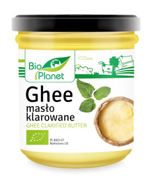 BIO PLANET Masło klarowane ghee Bio 250g - Studio Zielarskie