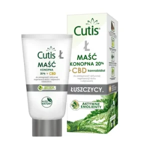 CUTIS Maść z konopi siewnych 20% 120ml - Studio Zielarskie