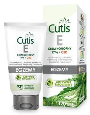 CUTIS E - EGZEMA krem 120ml - Studio Zielarskie