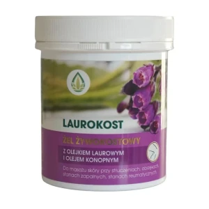 Medicprogress Laurokost żel żywokostowy z olejkiem laurowym i olejem z konopi siewnych 250ml - Studio Zielarskie
