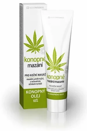 Maść z olejem z konopi siewnej 10% 100ml - Studio Zielarskie