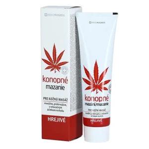 Maść rozgrzewająca z olejem z konopi siewnej 100ml - Studio Zielarskie