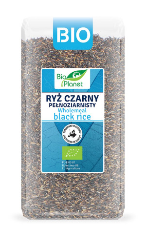 BIO PLANET Ryż czarny pełnoziarnisty Bio 500g - Studio Zielarskie