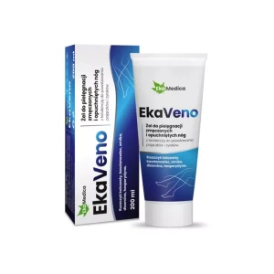EKA MEDICA EkaVeno Żel d/pielęgnacji nóg 200ml - Studio Zielarskie