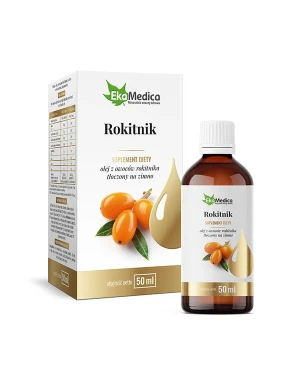 EKA MEDICA Olejek Rokitnikowy 50 ml - Studio Zielarskie