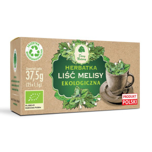 DARY NATURY Melisa liść EKO 25x1,5g - Studio Zielarskie