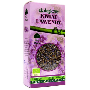 DARY NATURY Lawenda kwiat EKO 50g - Studio Zielarskie
