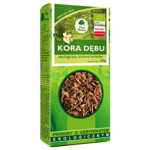 DARY NATURY Dąb kora EKO 100g - Studio Zielarskie