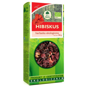 DARY NATURY Hibiskus EKO 50g - Studio Zielarskie
