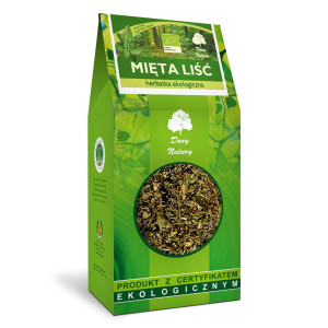 DARY NATURY Mięta liść EKO 100g - Studio Zielarskie