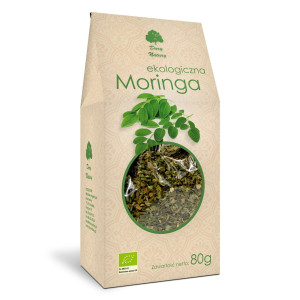 DARY NATURY Moringa liść EKO 80g - Studio Zielarskie