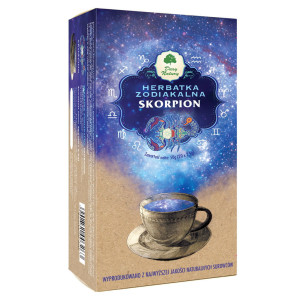 DARY NATURY Herbatka Zodiakalna "SKORPION" 20x2,5g - Studio Zielarskie