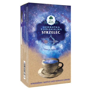 DARY NATURY Herbatka Zodiakalna "STRZELEC" 20x2,5g - Studio Zielarskie