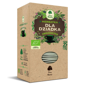 DARY NATURY Herbatka Dla dziadka EKO 25x2g - Studio Zielarskie